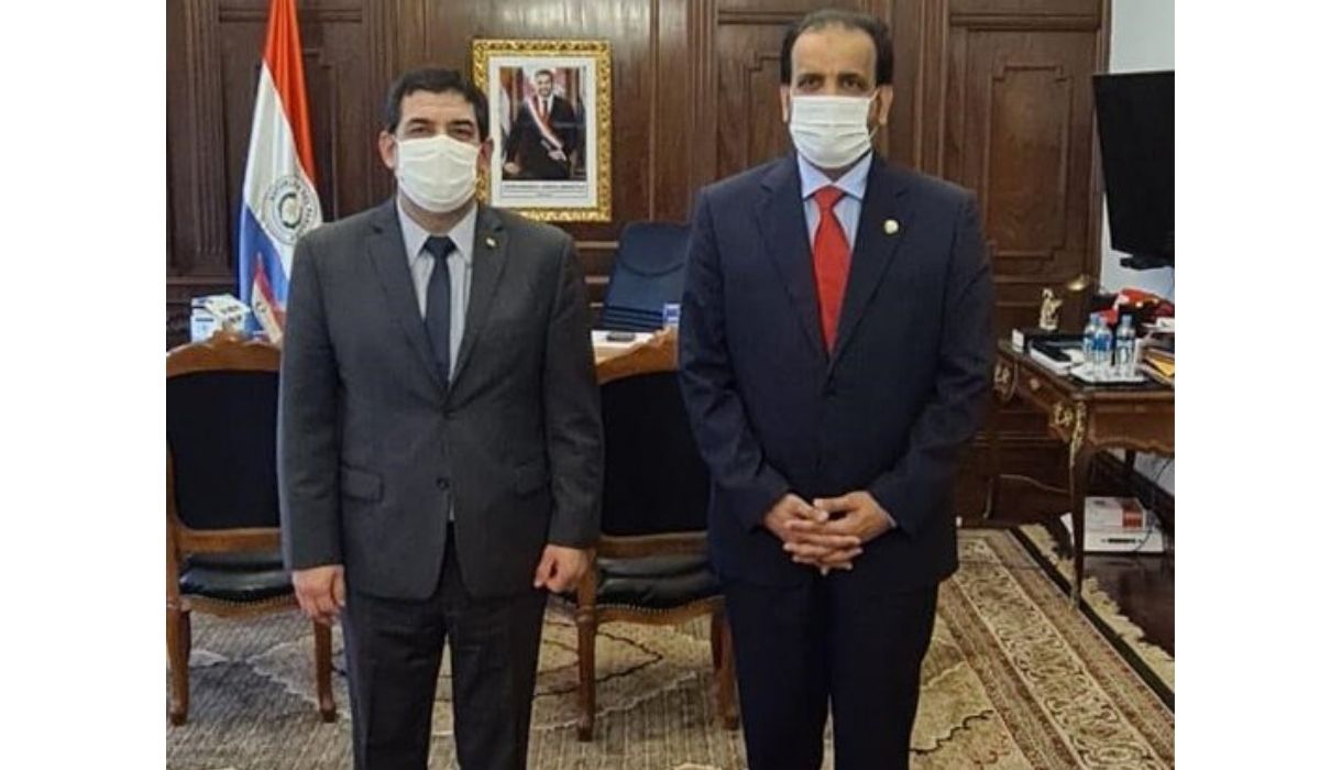 Vice President of Paraguay meets Qatar's Acting Charge d'Affaires